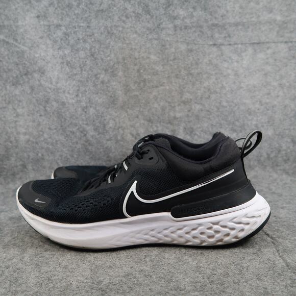 Nike Shoes Womens 11 React Infinity Run Sneakers Athletic Trainer Running Black - Picture 6 of 16